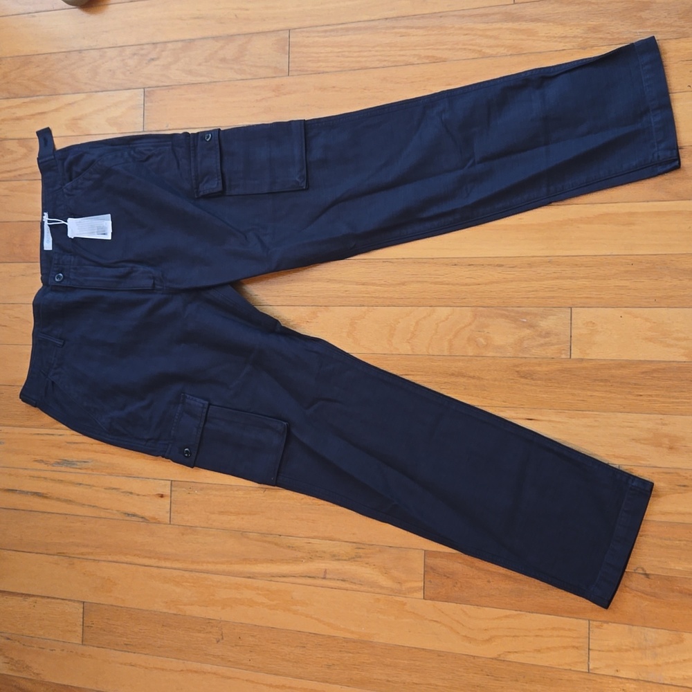 NWT Men's Outerknown Voyager Cargo Pants. W 36" 32" Inseam. Black. Dope!!!!